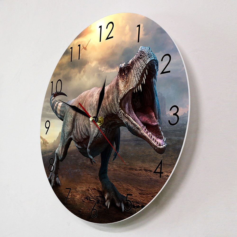 Tyrannosaurus Roar Wall Clock