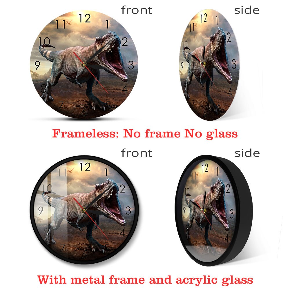 Tyrannosaurus Roar Wall Clock
