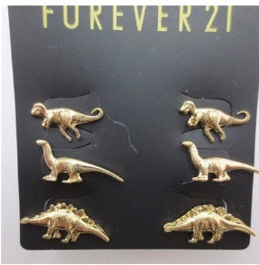 Dinosaur set earrings