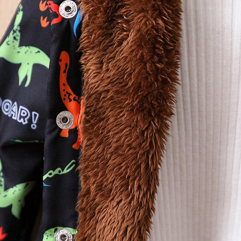 Children's fleece Lined Coat