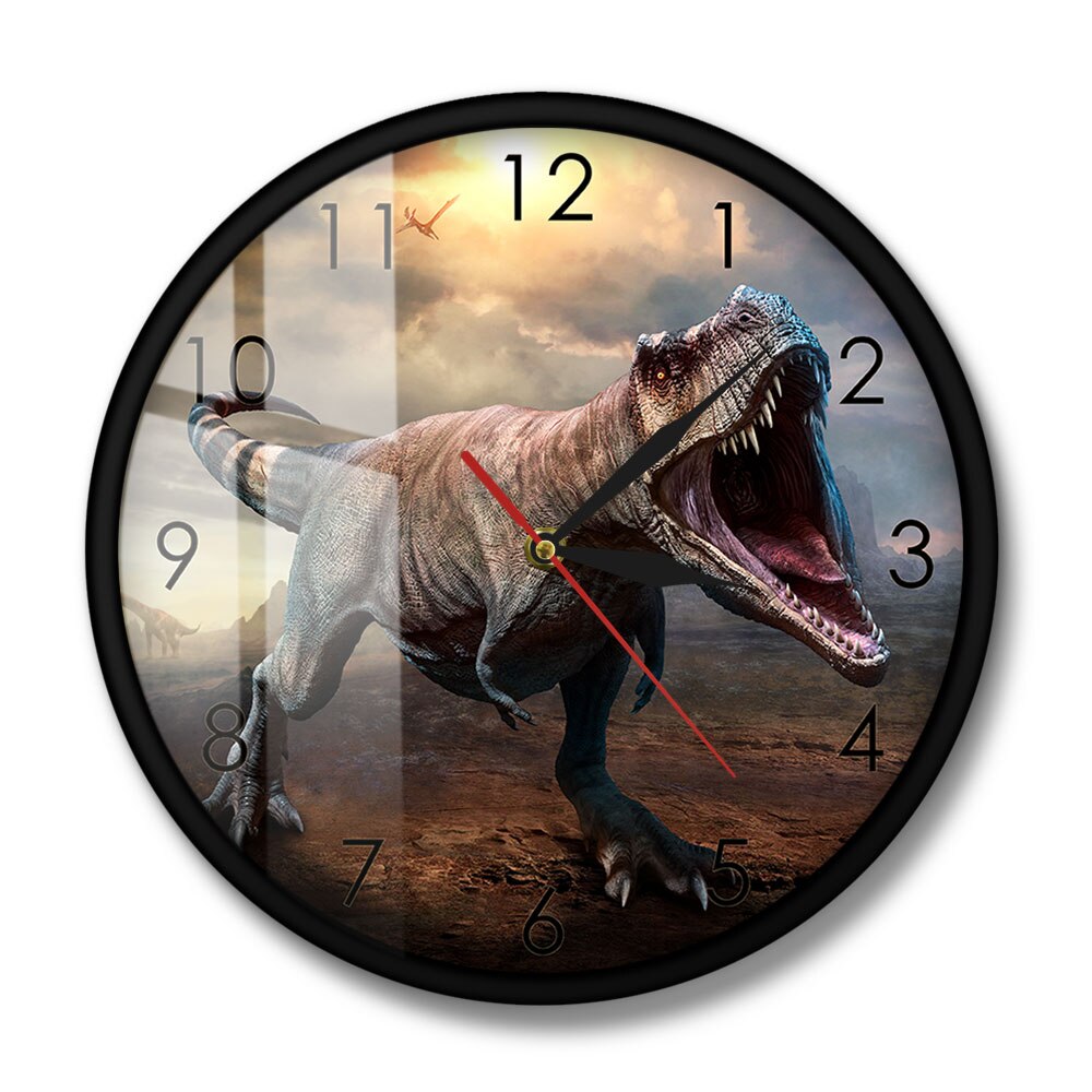 Tyrannosaurus Roar Wall Clock