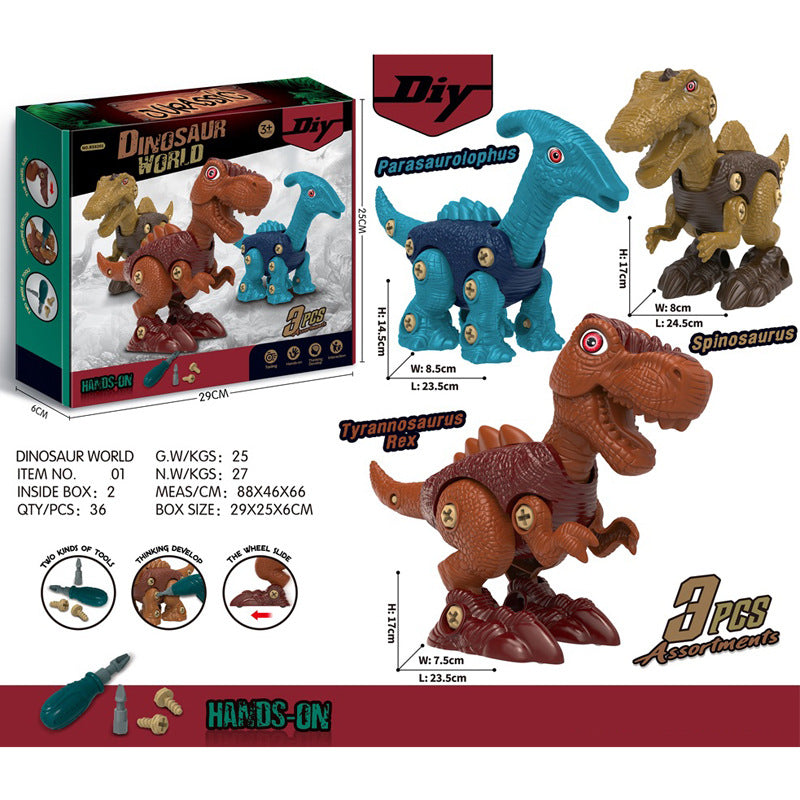 Dinosaur Puzzle Building Toy